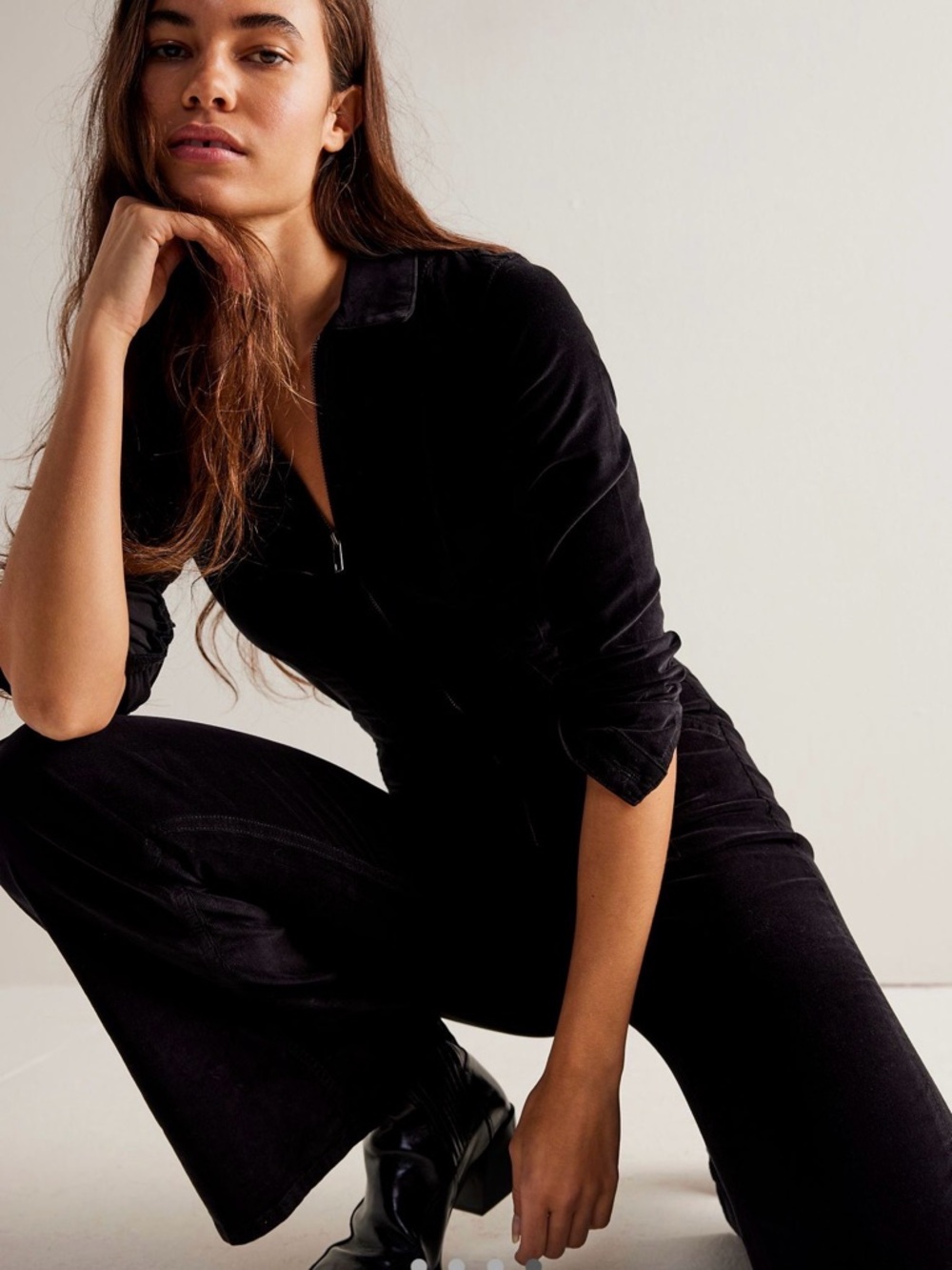 We The Free Jayce Cord Flare Jumpsuit